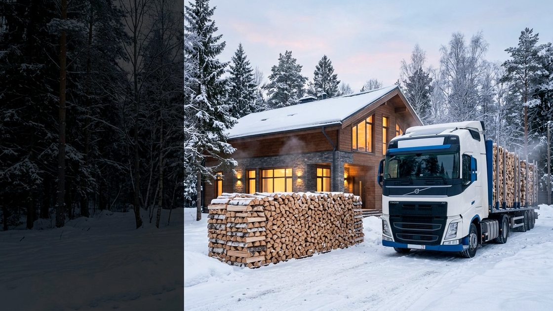 Сколько дров нужно дому площадью 100 м² — Скоропусковский
